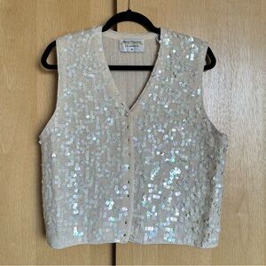 elegant vintage sweater vest